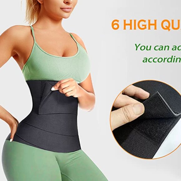 Waist Wrap, Waist Trainer for Women with Loop Design, Tightness Adjustab… - Picture 1 of 10